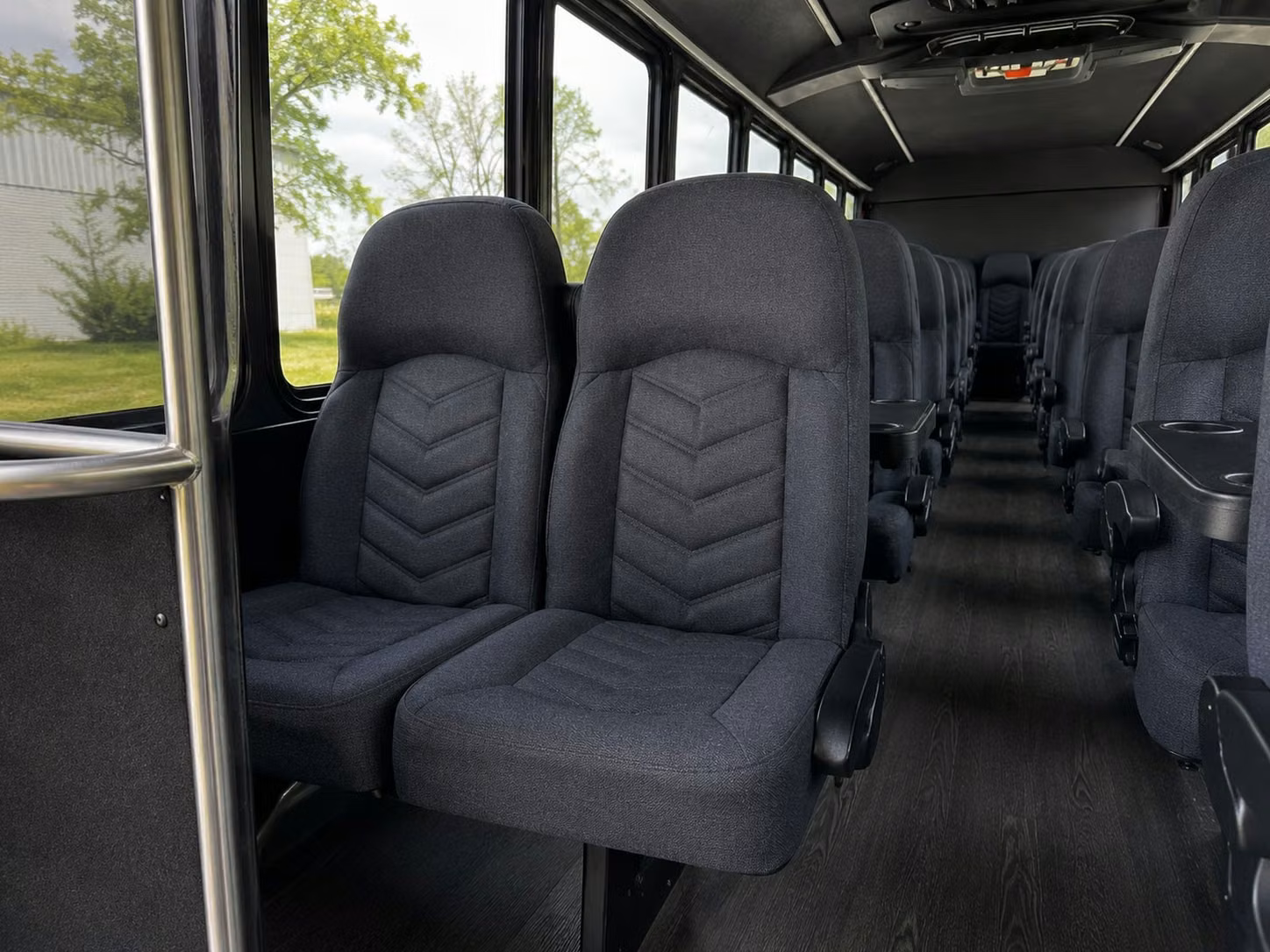 20 passenger minibus interior