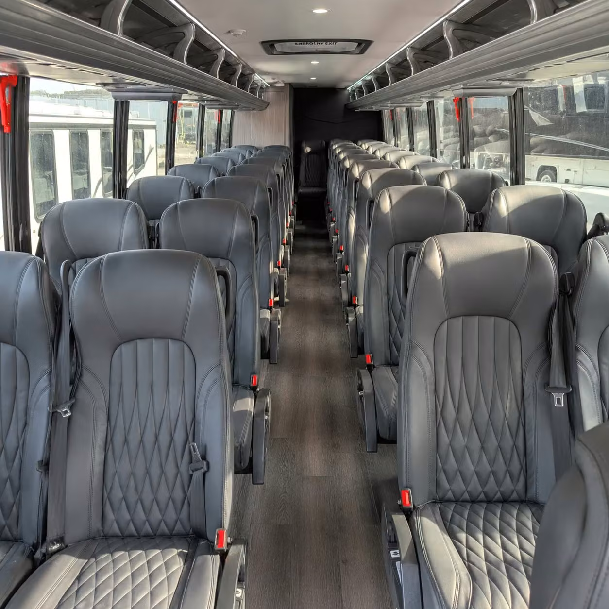 30 passenger minibus inside
