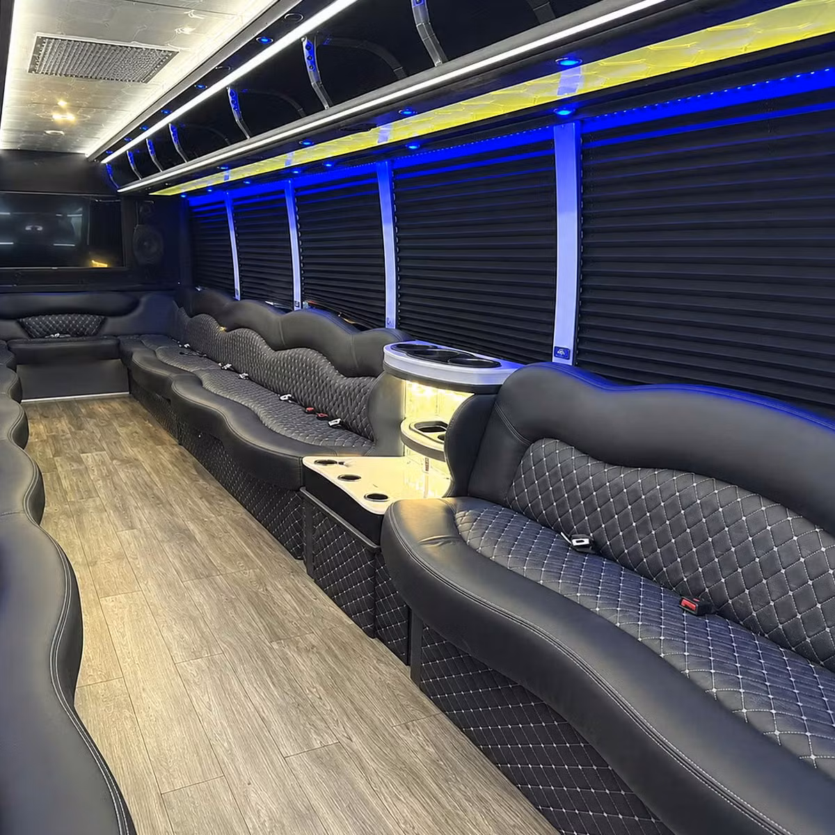 party buses for redford prom groups that want the full experience
