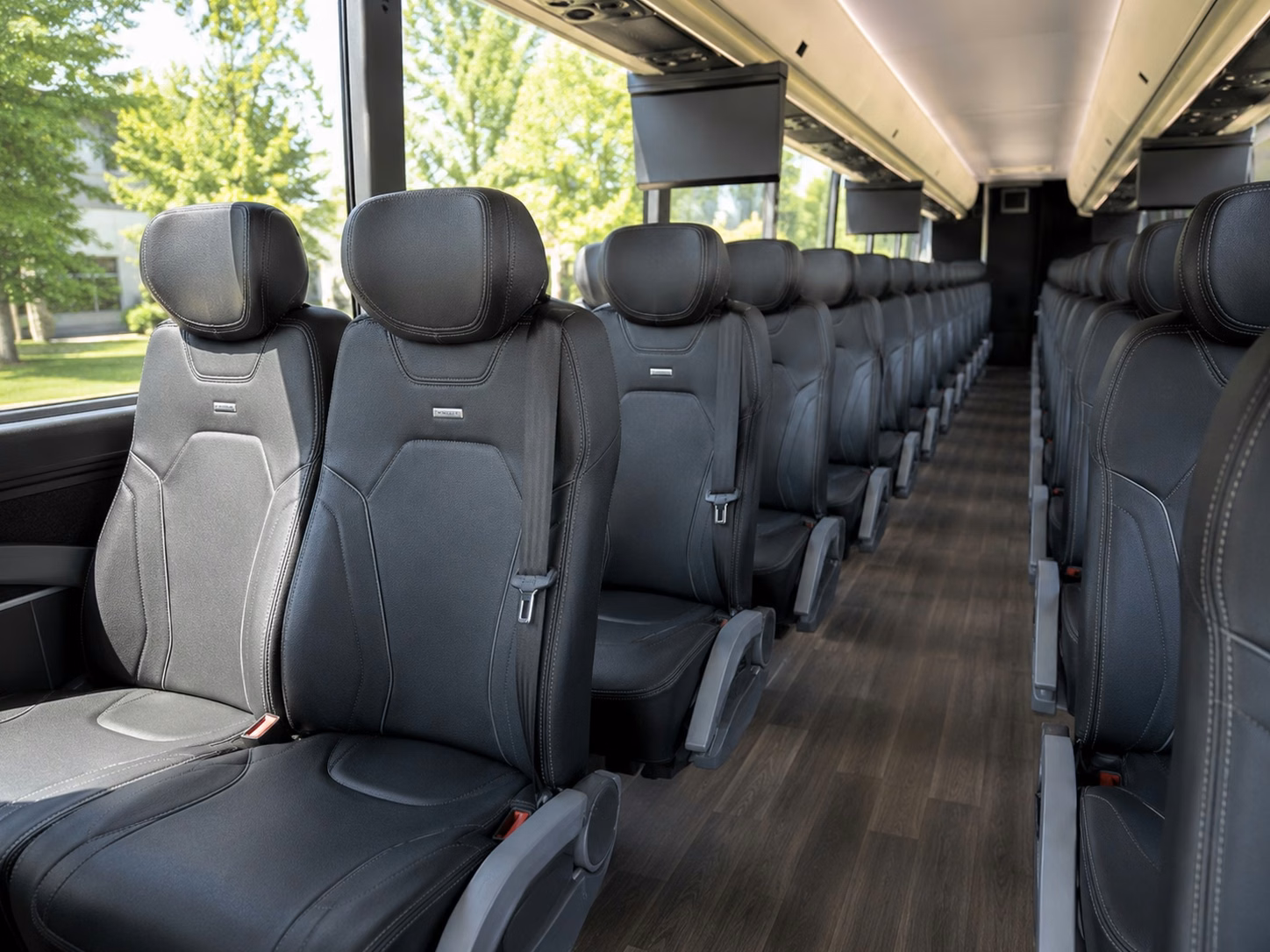redford charter bus interior